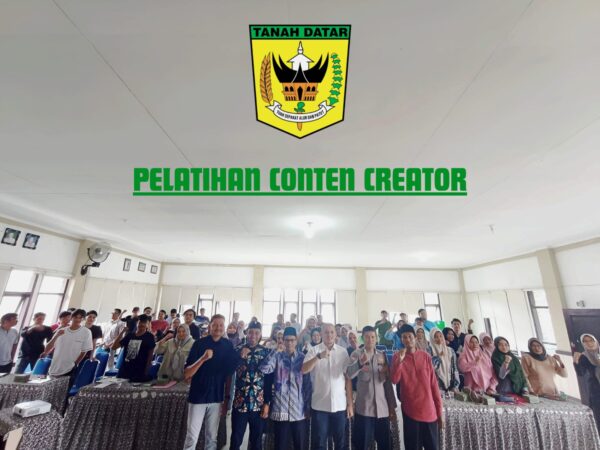 PELATIHAN CONTEN CREATOR PERTAMA DI TANAH DATAR