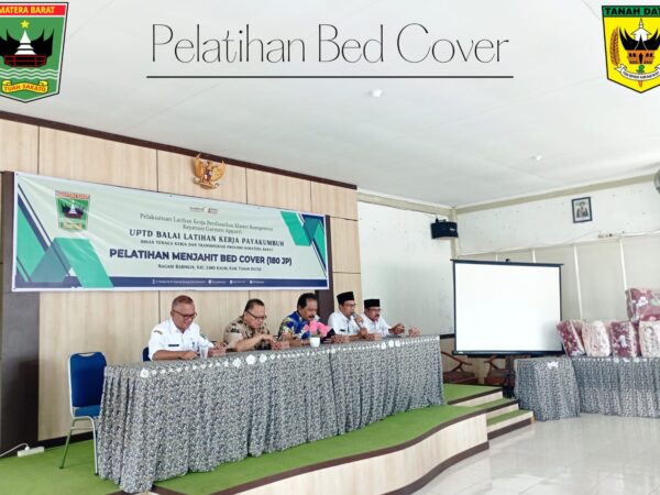 PENUTUPAN PELATIHAN BED COVER